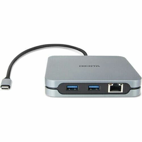 Dicota USB-C Docking Station με HDMI 4K PD Ethernet Γκρι