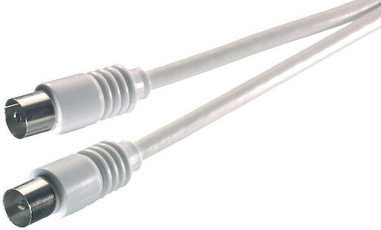 Vivanco 19321 Cablu Antenă Coaxial de sex masculin - Coaxial de sex feminin 5m (19321)