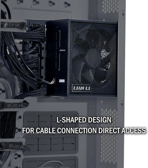 Lian Li EG0850 850W Black Computer Power Supply Full Modular 80 Plus Platinum