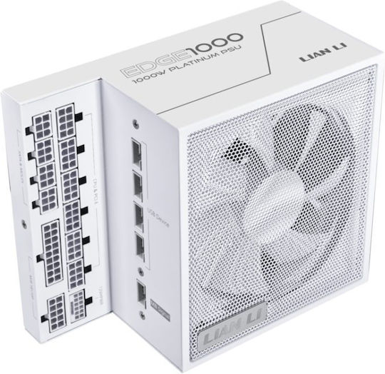 Lian Li EG1000 1000W White Computer Power Supply Full Modular 80 Plus Platinum