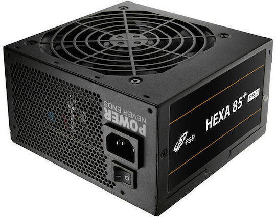 FSP/Fortron Hexa 85+ Pro 650W Μαύρο Τροφοδοτικό Υπολογιστή Full Wired 80 Plus Bronze