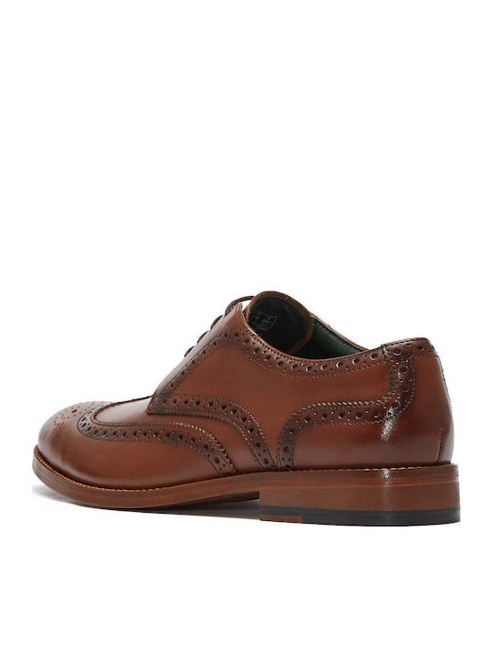 CraftJames Tip Men's Leather Oxfords Tabac Brown