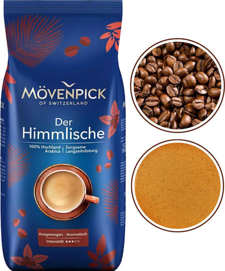 Mövenpick Καφές Espresso Arabica Der Himmlische σε Κόκκους 1kg