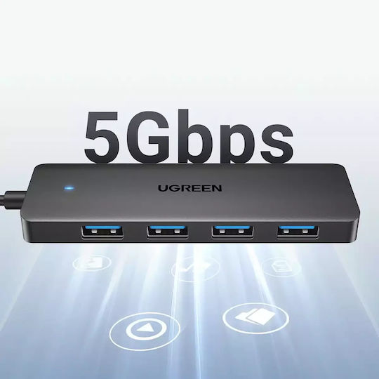 Ugreen Cm219 Hub 4 Porturi USB 2.0 cu Conectare USB-A
