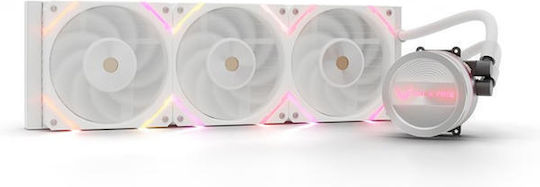 Valkyrie Jarn 360 ARGB Υδρόψυξη AIO CPU με 3 Ανεμιστήρες 120mm Λευκή
