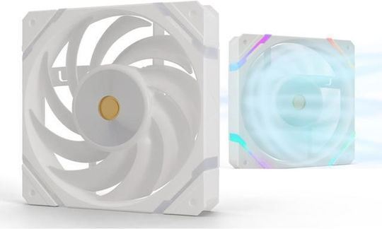 Valkyrie Dragonfang 360 Wasserkühlsysteme AIO CPU mit 3 Lüfterabmessungen 120mm und ARGB Beleuchtung Weiße