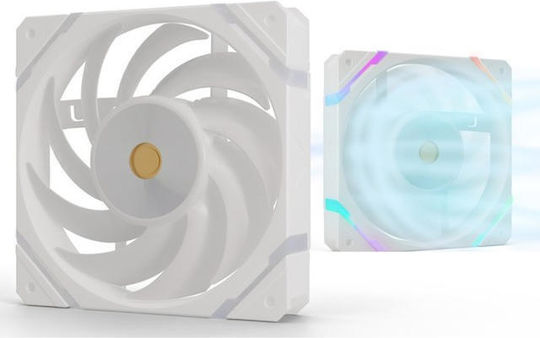 Valkyrie Jarn 240 ARGB Υδρόψυξη AIO CPU με 2 Ανεμιστήρες 120mm Λευκή