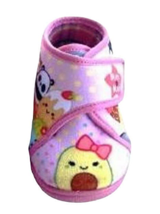 Mini Max Anatomic Kids Slippers Boots Pink