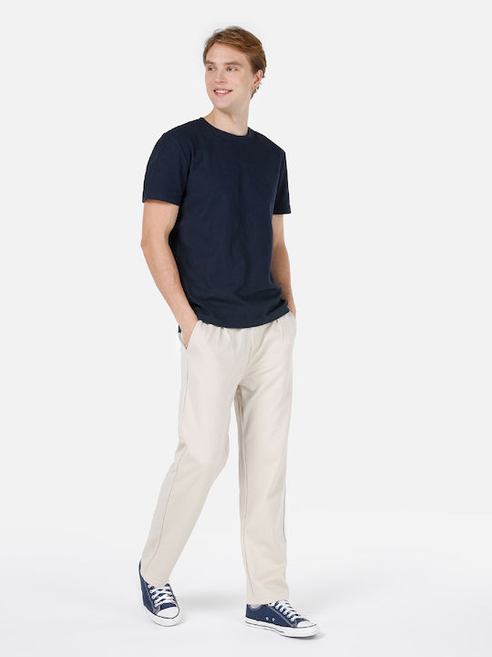 Sweatpants without Elastic White