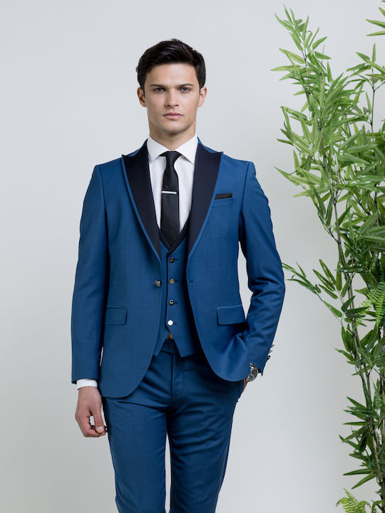 Men's Suit Slim Fit Blue