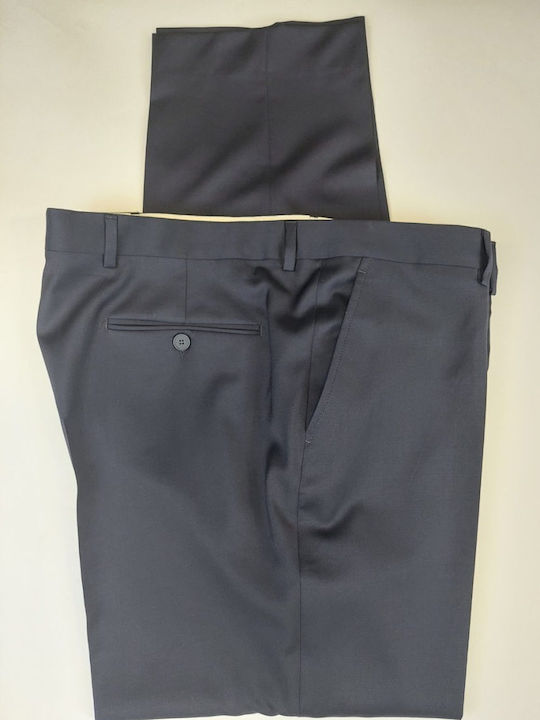 Men's Suit with Vest Blue