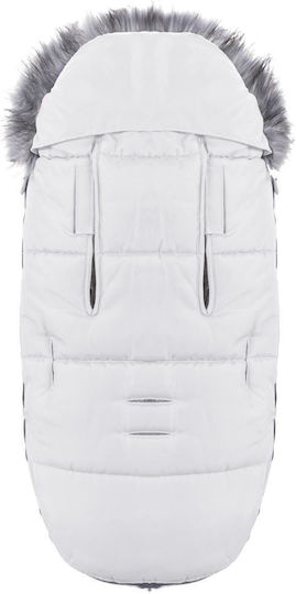 Universal Kinderwagen-Fußsack Wasserdicht Gray 90x45εκ.