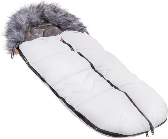 Universal Kinderwagen-Fußsack Wasserdicht Gray 90x45εκ.
