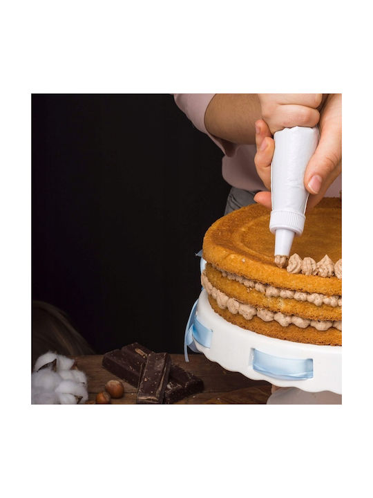 Pastry Set Rotating Platter 4 Baking Trays 345 Pieces Templates Decorating Cakes