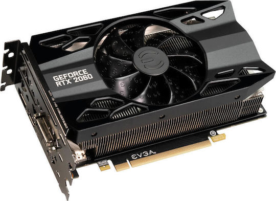EVGA GeForce RTX 2060 6GB GDDR6 SC Κάρτα Γραφικών