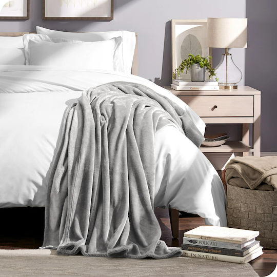 My Home Luxury Υπέρδιπλη 220x240εκ. Γκρί Ανοιχτό My Home Luxury Υπέρδιπλη 220x240εκ. Γκρί Ανοιχτό