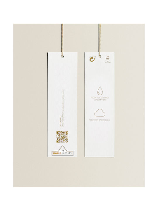 My Home Luxury Kissenbezug-Set White 50x70cm.
