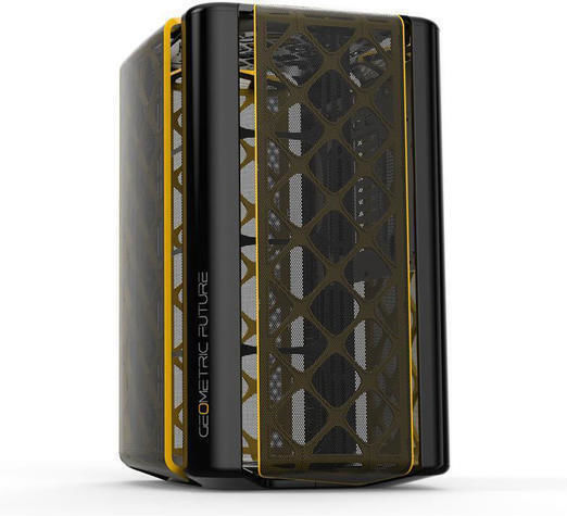 Geometric Future M2 The ARK Mini Tower Κουτί Υπολογιστή Μαύρο