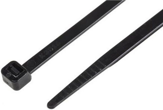 Panafix Δεματικά Καλωδίων Πλαστικά 300mmx4.8mm σε Μαύρο χρώμα (100τμχ) (08-00111-2)