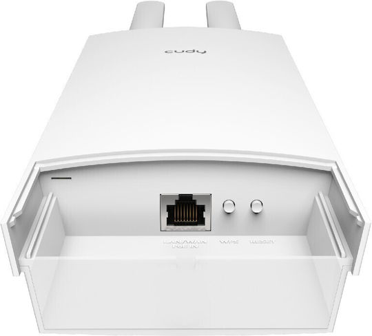 Cudy AP3000 AX3000 Външна Точка за Достъп Wi‑Fi 6 Двулентов (2.4 и 5GHz) за Външен Монтаж