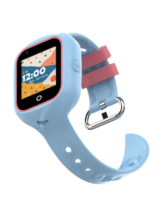 Bemi Kids Digital Watch with GPS and Rubber/Plastic Strap Blue