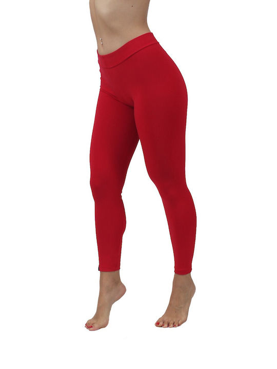 H&S Women's Training Legging Push Up Red