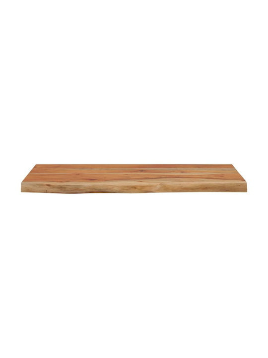 Ράφι Τοίχου Καφέ 60x30x2.5εκ.
