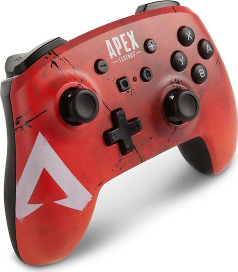 PowerA Apex Legends Ασύρματο Gamepad για Switch Κόκκινο