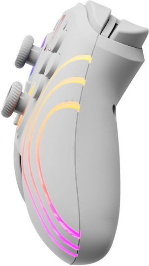 PDP Afterglow Ασύρματο Gamepad για Switch Λευκό
