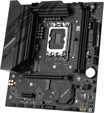 Maxsun Challenger B760M Mainboard Micro ATX mit Intel 1700 Sockel