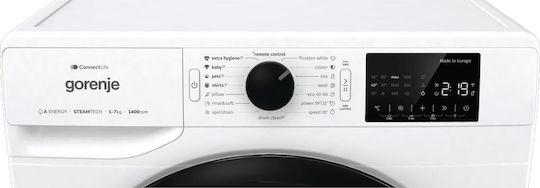 Gorenje Πλυντήριο Ρούχων 7kg 1400 Στροφών WPNEI74A1SWIFI