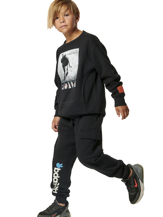 Body Action Kids Sweatpants Black