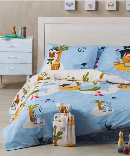 Kentia Kids Duvet Single Barbarosa Ciel 160x240cm Kentia Kids Duvet Single Barbarosa Ciel 160x240cm