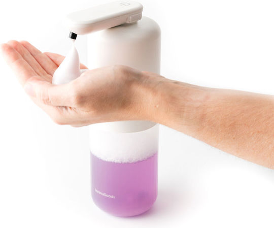 InnovaGoods Bitefom Επιτοίχιο Dispenser Αφρού Κουζίνας Πλαστικό με Αυτόματο Διανομέα Διάφανο 350ml