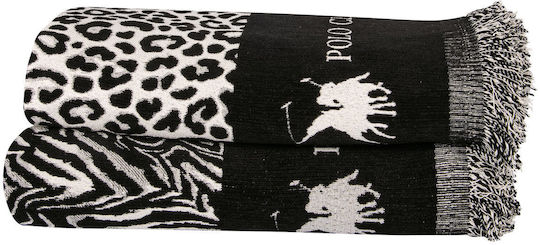 Greenwich Polo Club 3935 Ριχτάρι Διθέσιου Καναπέ Chenille 180x250εκ. Black, Taupe