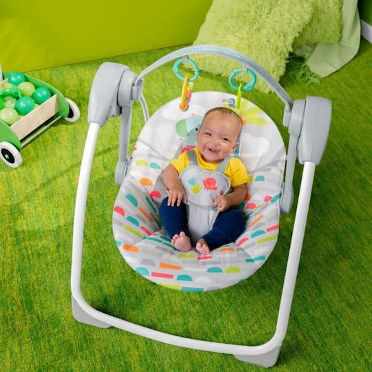 Bright Starts Elektrisch Baby Relax Schaukel Playful Paradise mit Musik Mehrfarbig