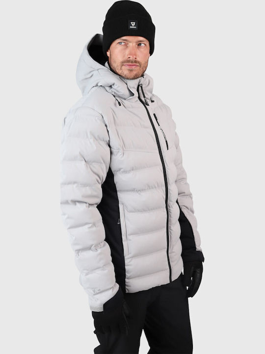 Brunotti Sanclair 2421200047-9003 Ανδρικό Μπουφάν για Σκι & Snowboard Γκρι