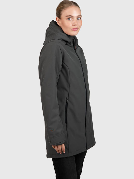 Brunotti Melle 2422180111-6994 Jachetă Soft Shell Pentru Femei De Ski Și Snowboard Verde