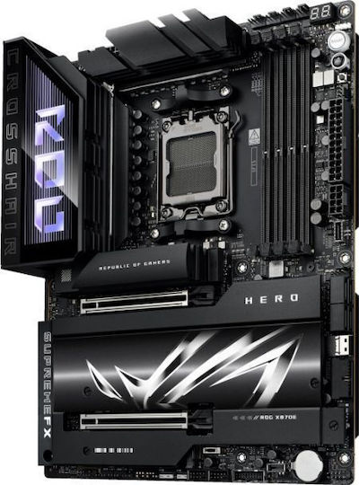 Asus ROG CROSSHAIR X870E HERO Wi-Fi Motherboard ATX with AMD AM5 Socket