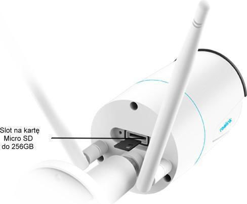 Reolink W320 IP Κάμερα Παρακολούθησης Wi-Fi Full HD+ 5MP Αδιάβροχη με Μικρόφωνο και Φακό 4mm