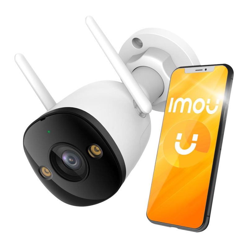 Imou Bullet 3 IP Κάμερα Παρακολούθησης Wi-Fi Full HD+ 5MP Αδιάβροχη με Αμφίδρομη Επικοινωνία και Φακό 2.8mm