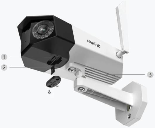Reolink Duo Series IP Dual Κάμερα Παρακολούθησης Wi-Fi 4K Αδιάβροχη με Αμφίδρομη Επικοινωνία