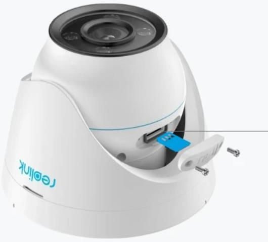 Reolink P434 IP Κάμερα Παρακολούθησης 4K Αδιάβροχη με Ηχείο και Φακό 2.8mm