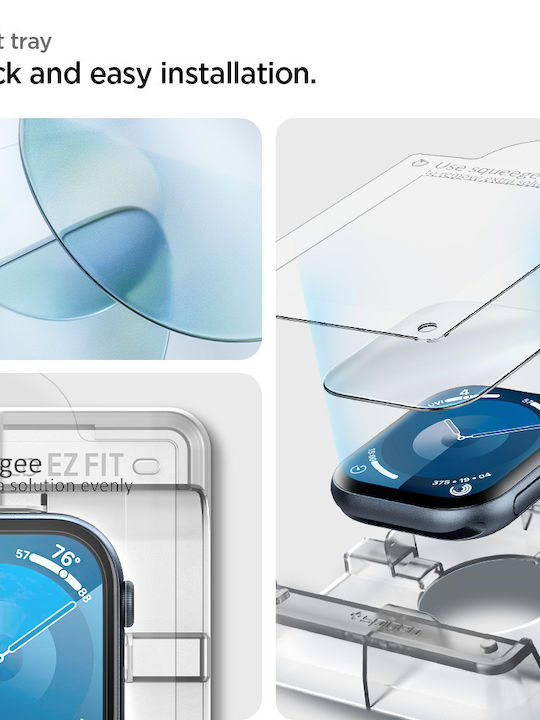 Ez Fit Screen Protector for the Apple Watch 10 / 11 (46 Mm) 2pcs AFL08579