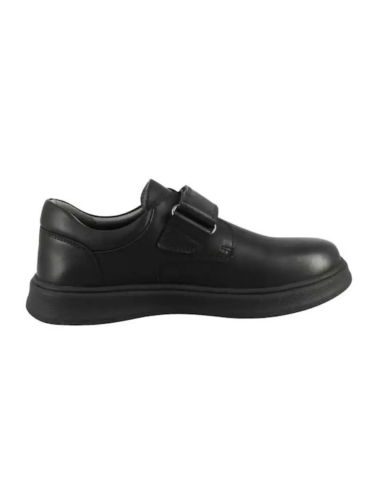 Παιδικά Sneakers Ανατομικά με Σκρατς Μαύρα