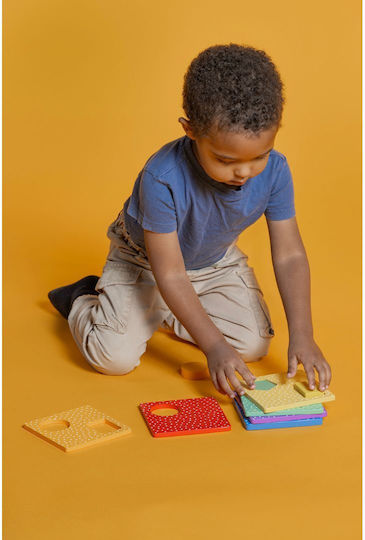 Jabadabado Shape Sorting Toy Box made of Wood for 36++ Months