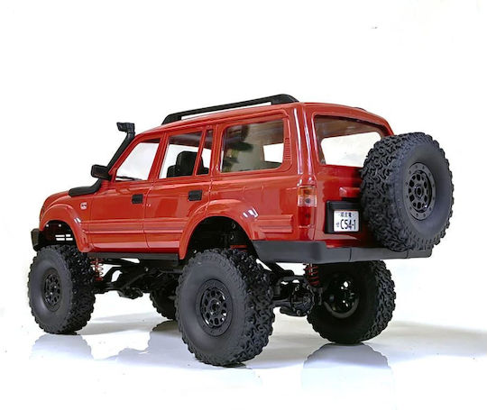 Wpl C54-1 Toyota Land Cruiser Lc80 4WD Hochgelegt 1/14 2.4g 4wd RTR Proportionale Steuerung Rot