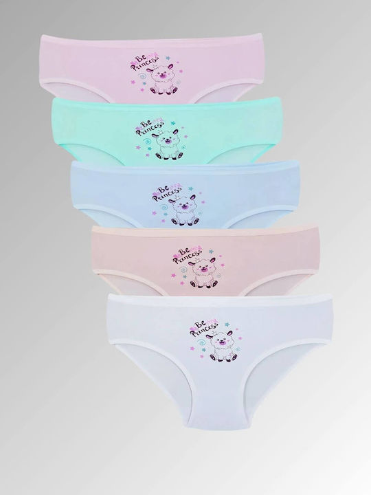 Onurel Set of Kids' Briefs Multicolored 5pcs