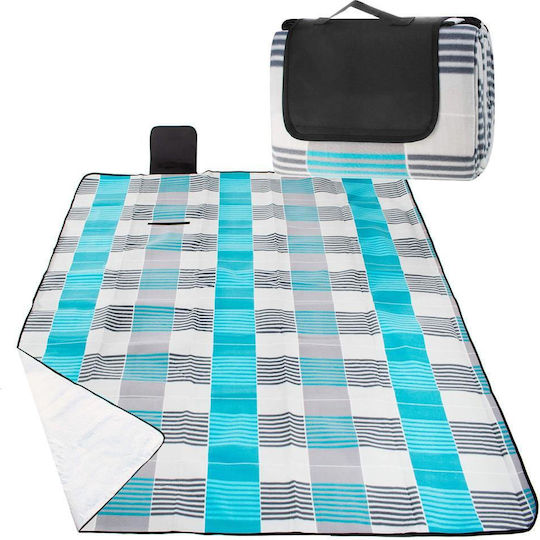 Pătură Set 2x2cm în culoarea Albastru