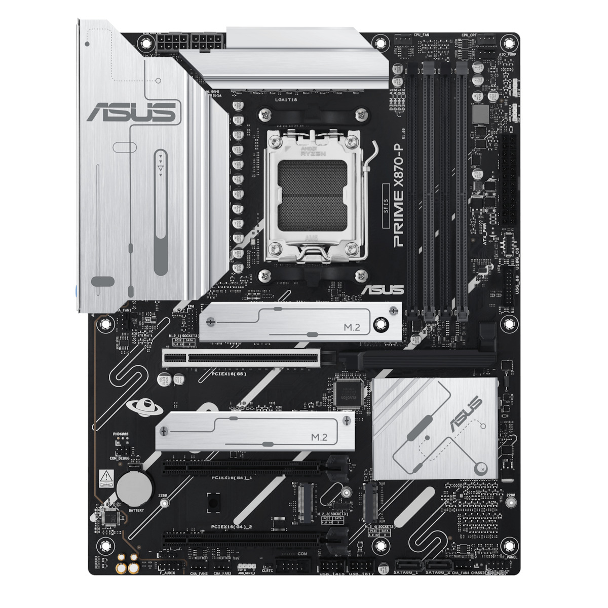 Asus PRIME X870-P Motherboard ATX με AMD AM5 Socket 90MB1IT0-M0EAY0